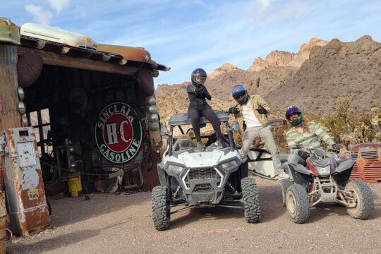 Best Adventure in Las Vegas ATV/2-Seater Buggy/Gold Mine Tours