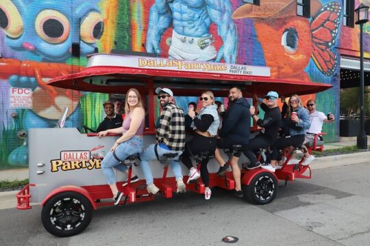 Party Bike Pub Crawl in Deep Ellum and Downtown Dallas