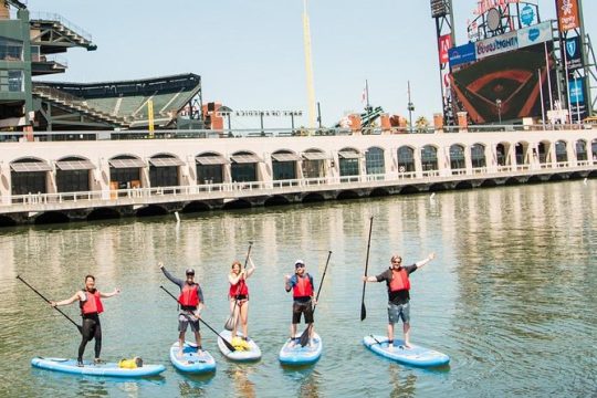 Stand-Up Paddleboarding in San Francisco's Mission Bay