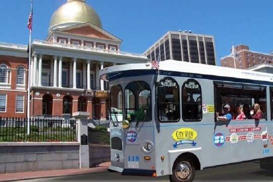 1 or 2 Day Hop-On Hop-Off Trolley Tour with Harbor Cruise Option