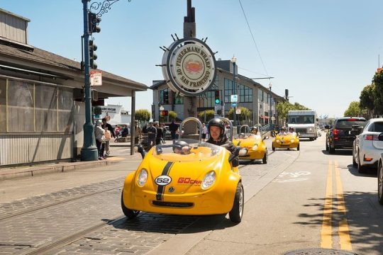 1HR San Francisco Chinatown and Downtown GoCar Tour