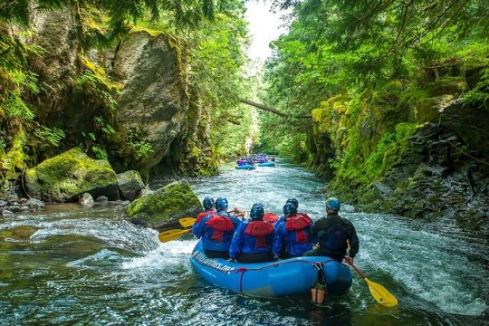 White Salmon River Rafting Half-Day Trip