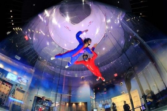 Seattle Indoor Skydiving Experience with 2 Flights & Personalized Certificate