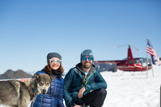 Helicopter Glacier Dogsled Tour + Lower Glacier Landing - ANCHORAGE AREA