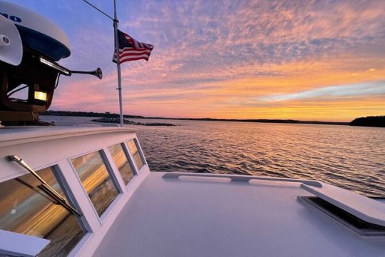 Private Sunset Charter on a Vintage Lobster Boat