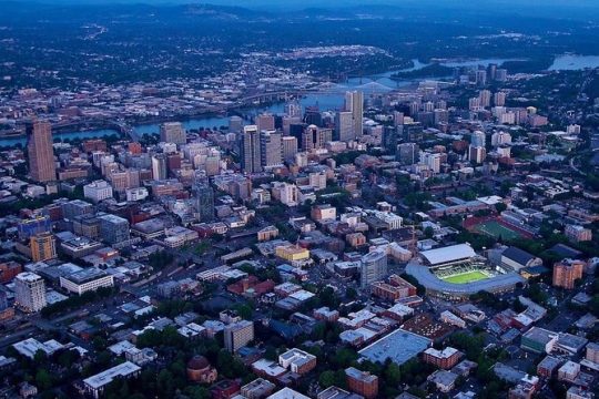 Airplane Tour of Portland, Oregon