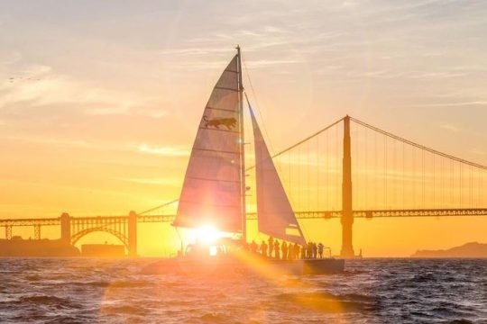 San Francisco Bay Sunset Catamaran Cruise