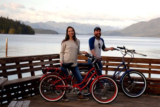 Ketchikan Electric Bike and Rain Forest Hike Ecotour