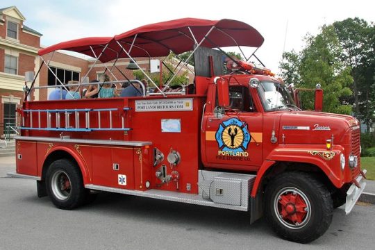 Vintage Fire Truck Sightseeing Tour of Portland Maine