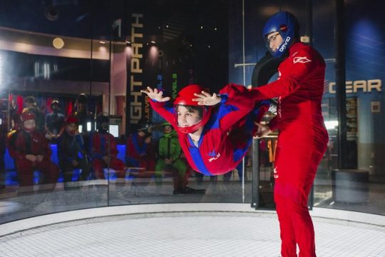 Portland Indoor Skydiving Experience with 2 Flights & Personalized Certificate