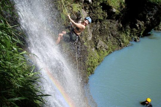 Rappel Maui Waterfalls and Rainforest Cliffs