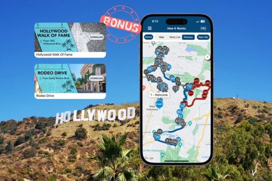 Hollywood Celebrity and Star Homes Self-Guided Driving Tour