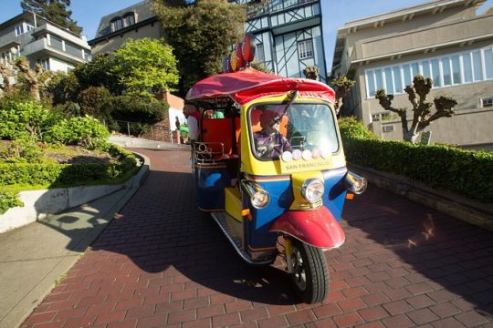 Private 2 or 3 Hour San Francisco City Tuk Tuk Tour w/ Fun Guide