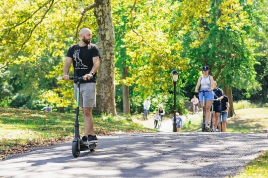 Central Park Electric Scooter Tour NYC