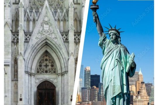 NYC Combo: Statue of Liberty Cruise & St Patrick's Cathedral