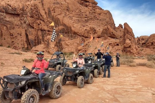 Las Vegas Valley of Fire ATV Quad 3 hour Tour MOST SCENIC!