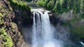 Wonderful misty hike to the falls