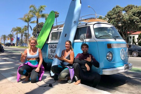 2h of Private Surf Lesson for Beginners in Santa Monica