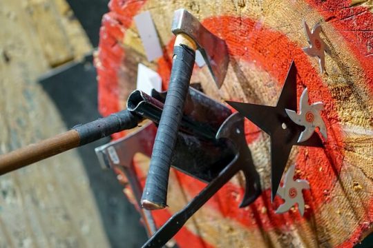 Axe Throwing Las Vegas Fremont Street