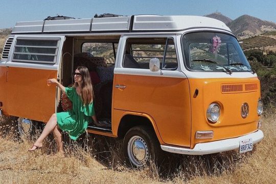 Vintage VW Hippie Shared Tour to Malibu with Wine Tasting