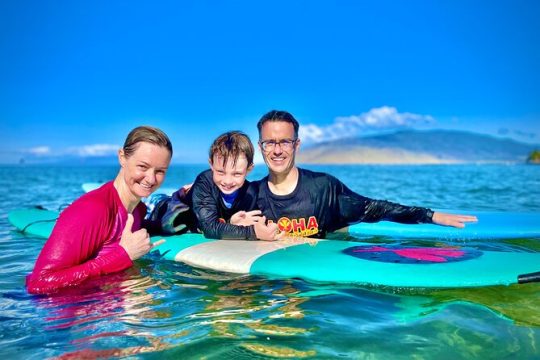 Hawaiian-owned and Operated Surf Lessons in Kihei, Maui