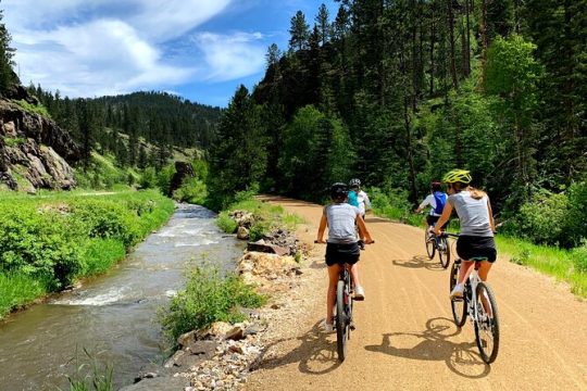 Full-Day Private Bike Tour of Mickelson Trail and Winery