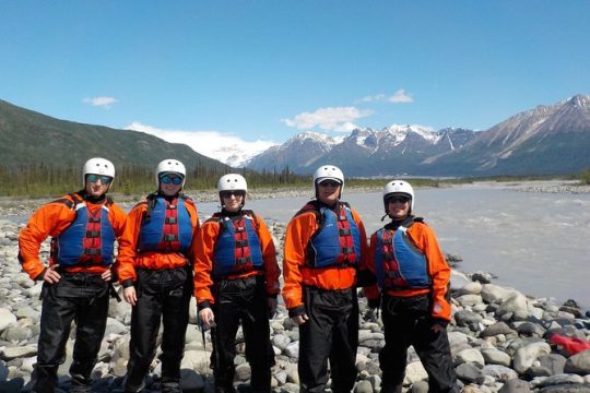 4 Hr Kennicott Glacial Lake & River Raft