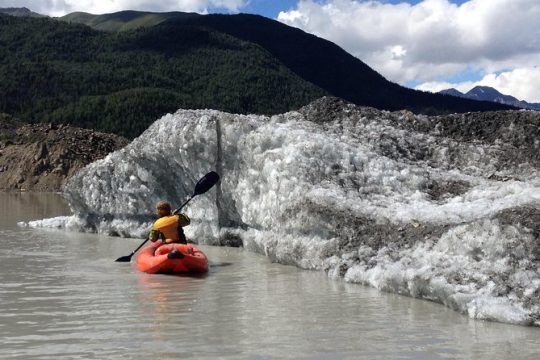 Glacial Lake Inflatable Kayak Tour