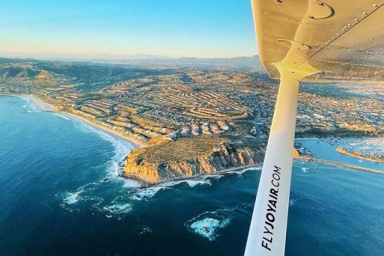 Private Air Tour Above Orange County Coastline