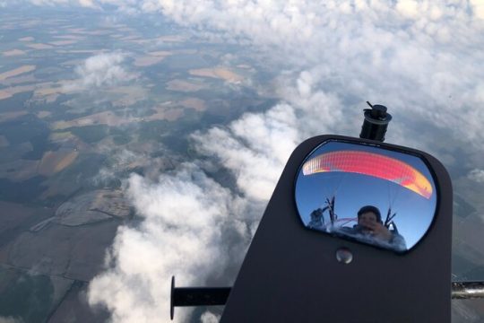 Paraglider flight with a certified instructor