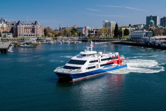 High-Speed Passenger Ferry Between Seattle, WA & Victoria, BC: ONE-WAY