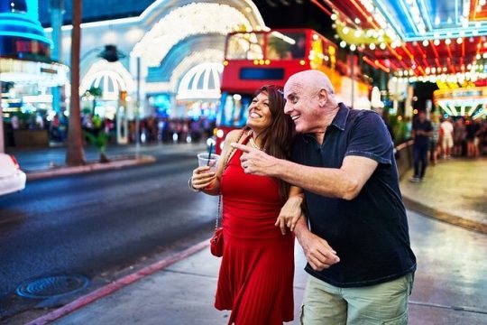 Las Vegas Fremont Street Night Walking Tour