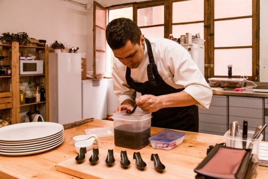 Private Workshop Preparation of Pintxos with Lunch in Bilbao