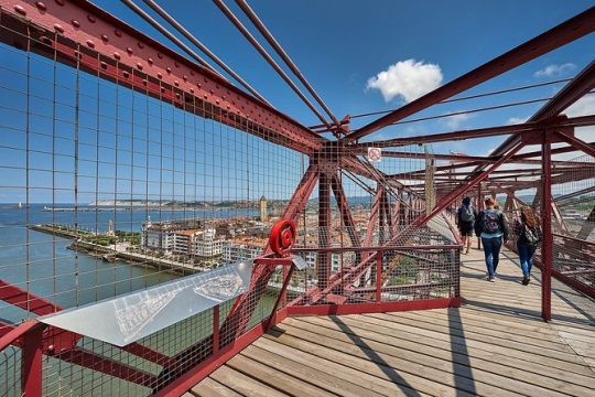 Getxo And Bizkaia Bridge From Bilbao