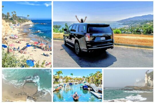 California Beaches & Celebrity Homes private flexible day tour