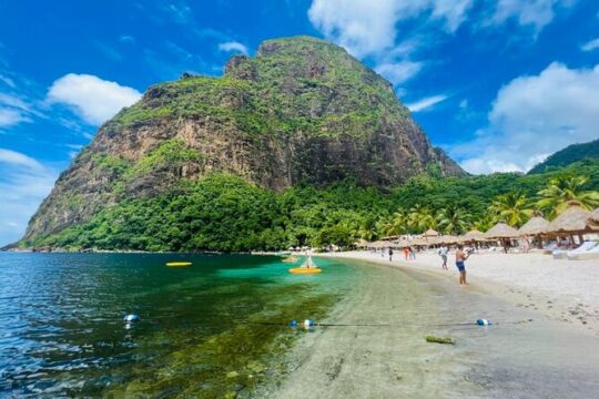 Relaxing Pigeon Island Beach Day Group Tour