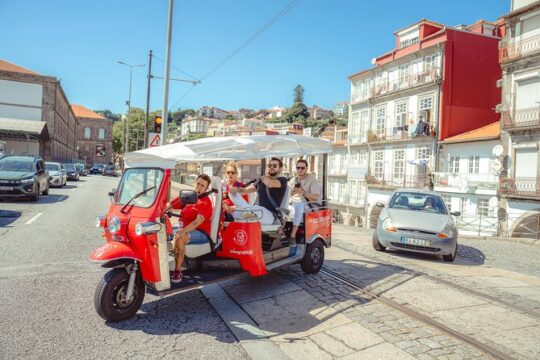 Tuk Tuk Tour in Porto at Sunset