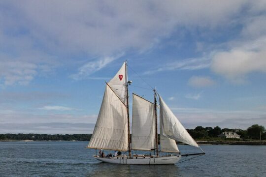 2 Hours Private Morning Charter on Heart's Desire in Casco Bay