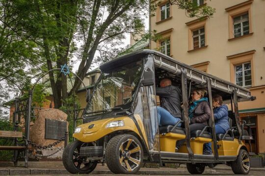 Krakow: City Tour Krakow Sightseeing by Electric Golf Cart