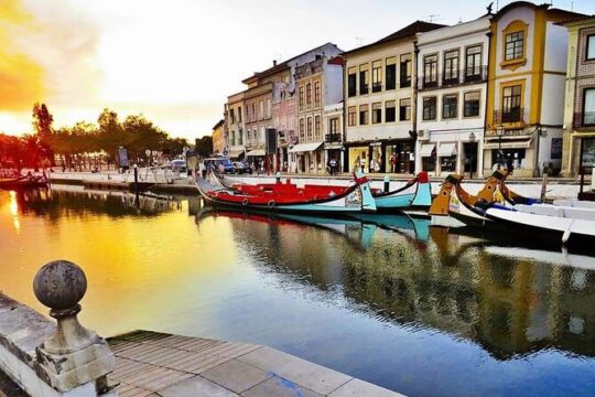 Porto: Transfer to Lisbon with Stop in Aveiro-Nazaré-Óbidos