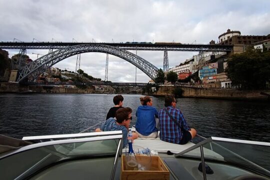 Porto: Private Boat Trip from Afurada to D. Luís Bridge (1h)