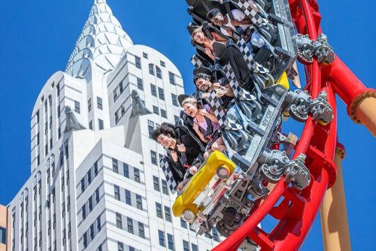 The Big Apple Coaster at New York New York Hotel and Casino