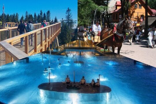 Slovakia Treetop Walk, Zakopane & Thermal SPA from Krakow