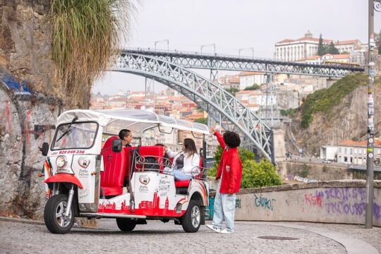 Porto: tuk tuk adventure tours old town