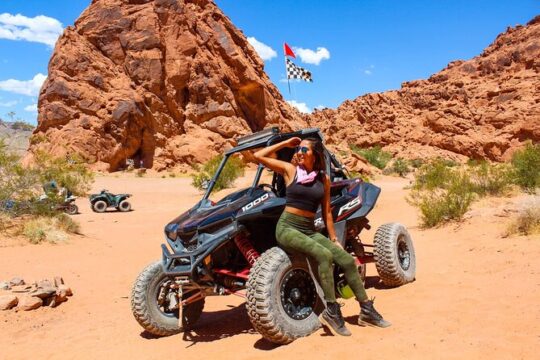 Polaris RS1 UTV Single Seat 1 driver ATV Valley of Fire Tour