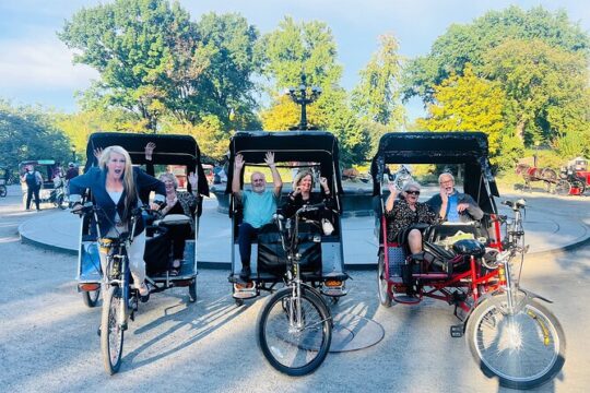 Central Park Pedicab Guided Tours - 1, 1.5 & 2Hrs