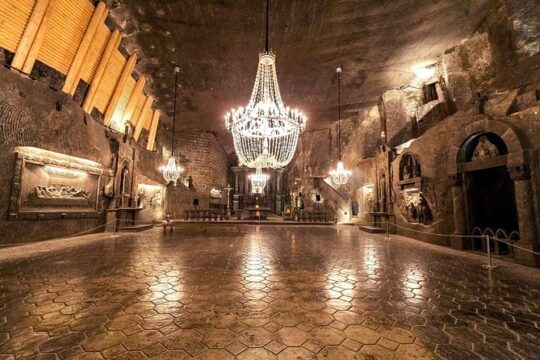 Guided Salt Mine Wieliczka tour from Krakow