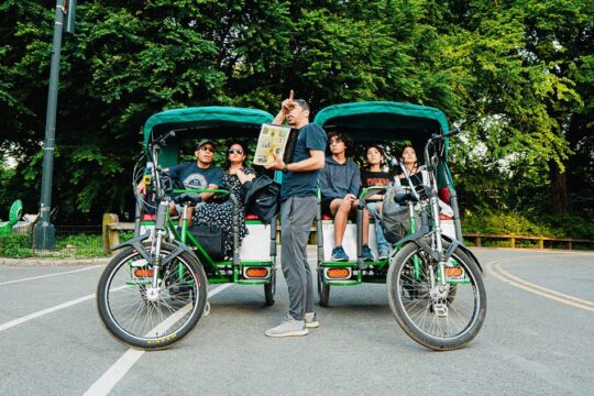 Central Park Film Spots & Celebrity Homes Pedicab Tour