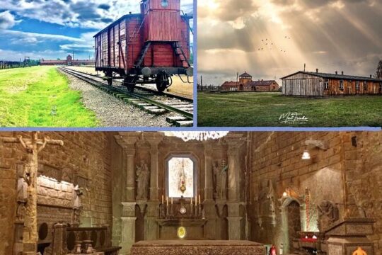 Auschwitz Birkenau Museum and Salt Mine All Inclusive DAY TRIP with Local Guides