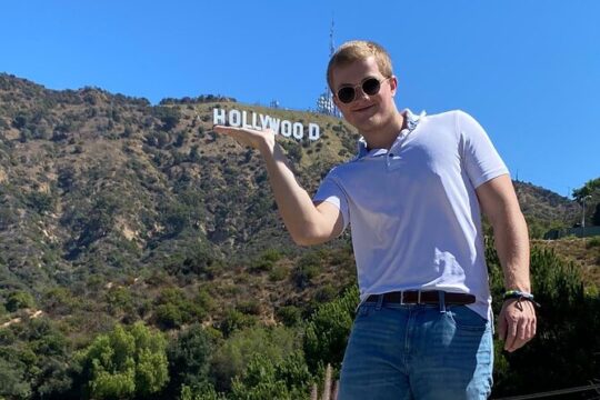 Combo: Ferrari, Bus Tour, Hollywood Sign and Beverly Hills